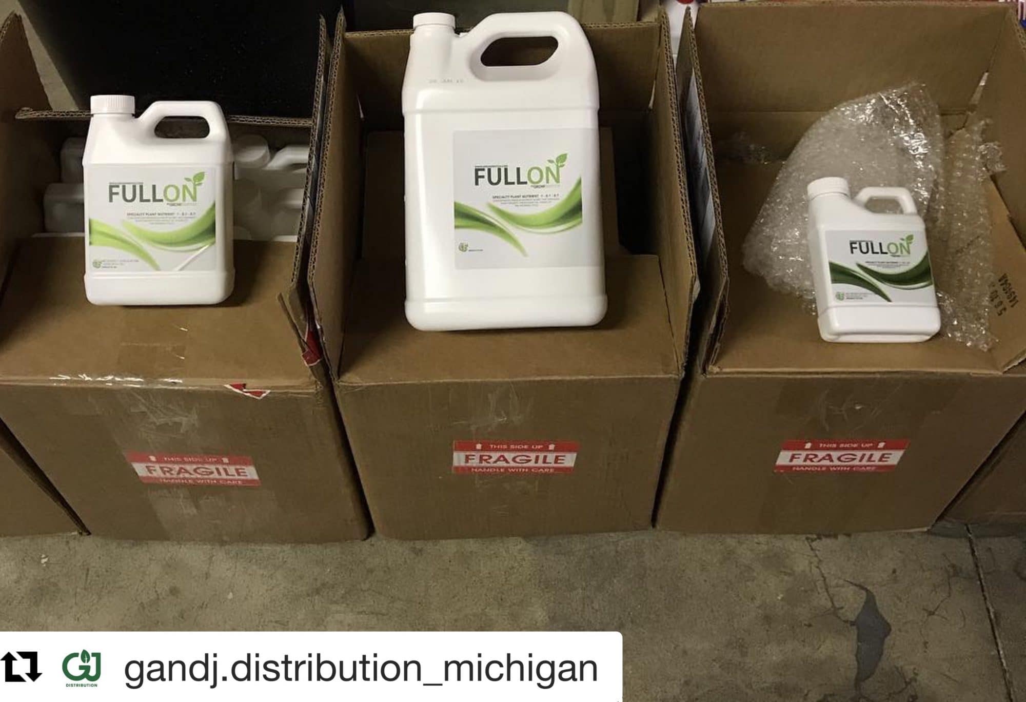Honored to have G & J Distribution our Exclusive Distributor in Michigan